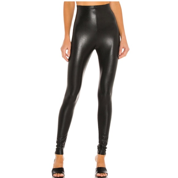 Commando Perfect Control Faux Leather Legging in Black Medium - Picture 1 of 5